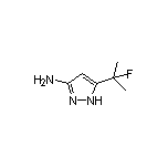 3-Amino-5-(2-fluoro-2-propyl)pyrazole