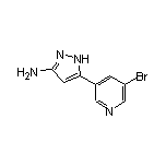 3-Amino-5-(5-bromo-3-pyridyl)pyrazole