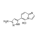 3-Amino-5-(6-imidazo[1,2-a]pyridyl)pyrazole Hydrochloride