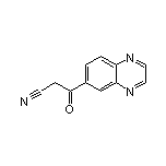 3-Oxo-3-(6-quinoxalinyl)propanenitrile