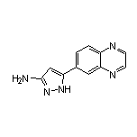 3-Amino-5-(6-quinoxalinyl)pyrazole