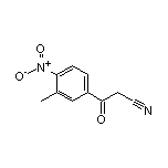 3-(3-Methyl-4-nitrophenyl)-3-oxopropanenitrile