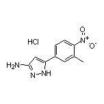 3-Amino-5-(3-methyl-4-nitrophenyl)pyrazole Hydrochloride