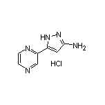 3-Amino-5-(2-pyrazinyl)pyrazole Hydrochloride