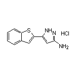 3-Amino-5-(2-benzothienyl)pyrazole Hydrochloride