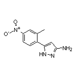 3-Amino-5-(2-methyl-4-nitrophenyl)pyrazole