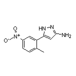 3-Amino-5-(2-methyl-5-nitrophenyl)pyrazole