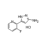 3-Amino-5-(3-fluoro-2-pyridyl)pyrazole Hydrochloride