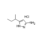 3-Amino-5-(sec-butyl)pyrazole Hydrochloride