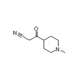 3-(1-Methyl-4-piperidyl)-3-oxopropanenitrile