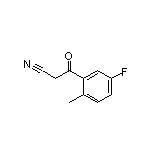 3-(5-Fluoro-2-methylphenyl)-3-oxopropanenitrile