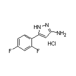 3-Amino-5-(2,4-difluorophenyl)pyrazole Hydrochloride