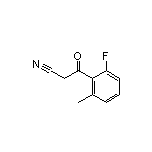 3-(2-Fluoro-6-methylphenyl)-3-oxopropanenitrile