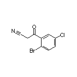 3-(2-Bromo-5-chlorophenyl)-3-oxopropanenitrile