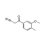 3-(3-Methoxy-4-methylphenyl)-3-oxopropanenitrile