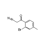 3-(2-Bromo-4-methylphenyl)-3-oxopropanenitrile