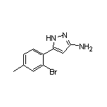 3-Amino-5-(2-bromo-4-methylphenyl)pyrazole