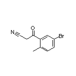 3-(5-Bromo-2-methylphenyl)-3-oxopropanenitrile