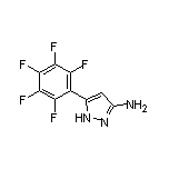 3-Amino-5-(perfluorophenyl)pyrazole