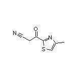 3-(4-Methyl-2-thiazolyl)-3-oxopropanenitrile