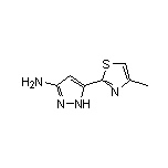 3-Amino-5-(4-methyl-2-thiazolyl)pyrazole