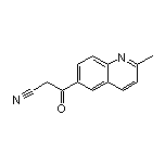 3-(2-Methyl-6-quinolyl)-3-oxopropanenitrile