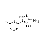 3-Amino-5-(6-methyl-2-pyridyl)pyrazole Hydrochloride