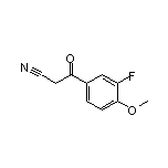 3-(3-Fluoro-4-methoxyphenyl)-3-oxopropanenitrile