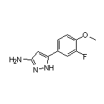 3-Amino-5-(3-fluoro-4-methoxyphenyl)pyrazole