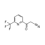 3-Oxo-3-[6-(trifluoromethyl)-2-pyridyl]propanenitrile