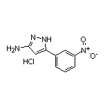 3-Amino-5-(3-nitrophenyl)pyrazole Hydrochloride