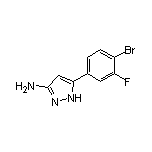 3-Amino-5-(4-bromo-3-fluorophenyl)pyrazole