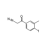 3-(4-Iodo-3-methylphenyl)-3-oxopropanenitrile