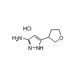 3-Amino-5-(3-tetrahydrofuryl)pyrazole Hydrochloride