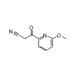 3-(6-Methoxy-2-pyridyl)-3-oxopropanenitrile