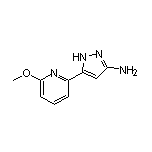 3-Amino-5-(6-methoxy-2-pyridyl)pyrazole