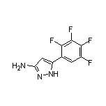 3-Amino-5-(2,3,4,5-tetrafluorophenyl)pyrazole