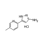 3-Amino-5-(5-methyl-2-pyridyl)pyrazole Hydrochloride