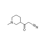 3-(1-Methyl-3-piperidyl)-3-oxopropanenitrile