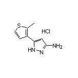 3-Amino-5-(2-methyl-3-thienyl)pyrazole Hydrochloride