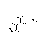 3-Amino-5-(3-methyl-2-furyl)pyrazole