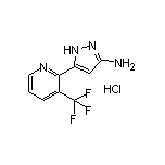 3-Amino-5-[3-(trifluoromethyl)-2-pyridyl]pyrazole Hydrochloride