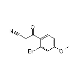 3-(2-Bromo-4-methoxyphenyl)-3-oxopropanenitrile