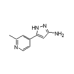 3-Amino-5-(2-methyl-4-pyridyl)pyrazole