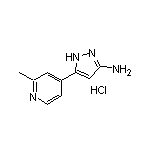 3-Amino-5-(2-methyl-4-pyridyl)pyrazole Hydrochloride