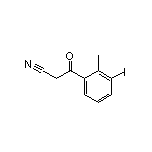 3-(3-Iodo-2-methylphenyl)-3-oxopropanenitrile