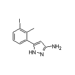 3-Amino-5-(3-iodo-2-methylphenyl)pyrazole