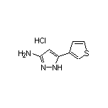 3-Amino-5-(3-thienyl)pyrazole Hydrochloride