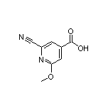 2-Cyano-6-methoxyisonicotinic Acid