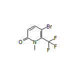 5-Bromo-1-methyl-6-(trifluoromethyl)pyridin-2(1H)-one